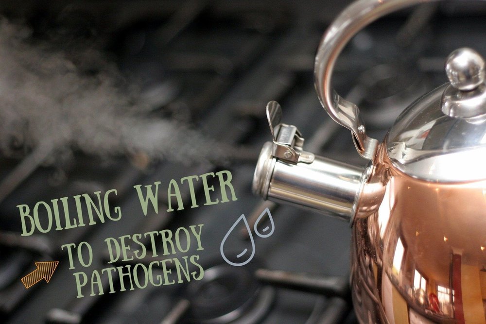 Kettle boiling water